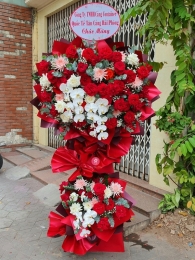 Kệ hoa khai trương, chúc mừng MS364