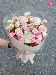 Bó hoa tươi hỗn hợp MS309