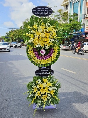Hoa chia buồn MS143