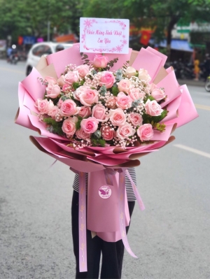 Bó hoa tươi hỗn hợp MS121