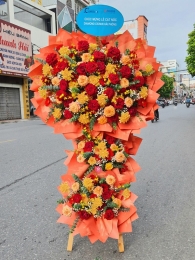 Kệ hoa khai trương, chúc mừng MS346