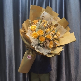 Bó hoa tươi hỗn hợp MS53