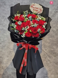 Bó hồng đỏ MS149
