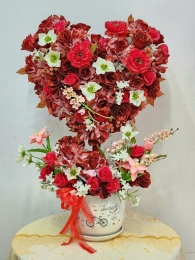 Bình hoa lụa HL41