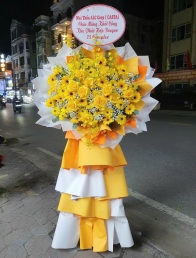 Kệ hoa khai trương, chúc mừng MS423
