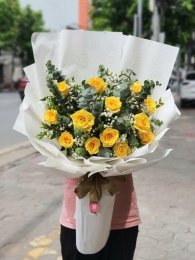 Bó hoa tươi hỗn hợp MS239