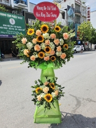 Kệ hoa khai trương, chúc mừng MS328