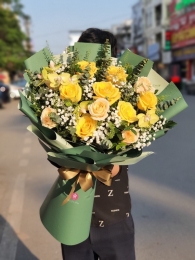 Bó hoa tươi hỗn hợp MS220