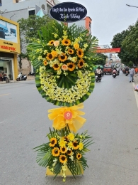 Hoa chia buồn MS217