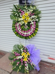 Hoa chia buồn MS40