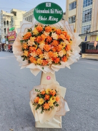 Kệ hoa khai trương, chúc mừng MS301