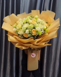 Bó hoa tươi hỗn hợp MS52