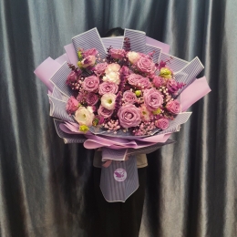 Bó hoa tươi hỗn hợp MS56