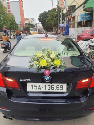 Combo Xe hoa + Cầm tay + Cài áo MS01