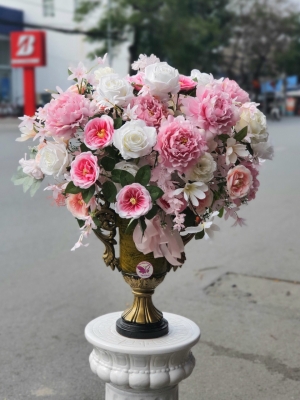 Bình hoa lụa HL33