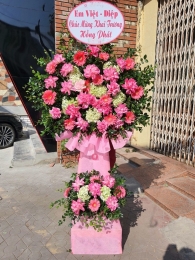 Kệ hoa khai trương, chúc mừng MS304