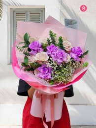 Bó hoa tươi hỗn hợp MS292
