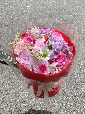 Bó hoa lụa GN MS 21
