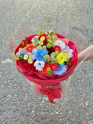 Bó hoa lụa GN MS 23