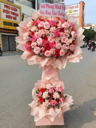 Kệ hoa khai trương, chúc mừng MS289