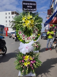 Hoa chia buồn MS48
