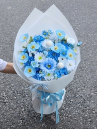 Bó hoa lụa MS03