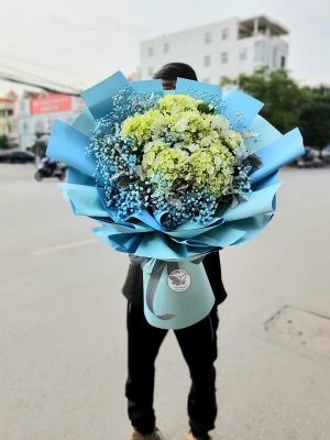 Bó hoa tươi hỗn hợp MS182