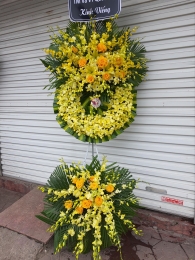 Hoa chia buồn MS38