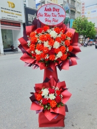 Kệ hoa khai trương, chúc mừng MS379