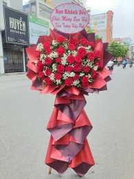 Kệ hoa khai trương, chúc mừng MS368