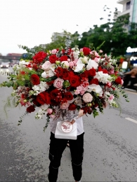 Bình hoa chúc mừng MS17