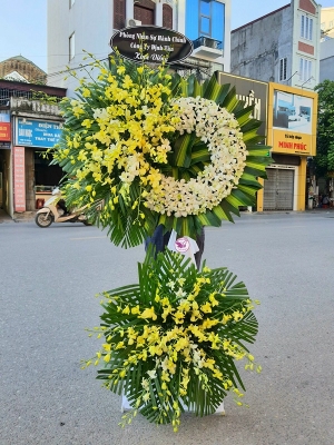 Hoa chia buồn MS166