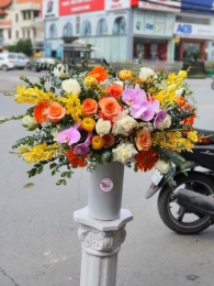 Bình hoa chúc mừng MS05