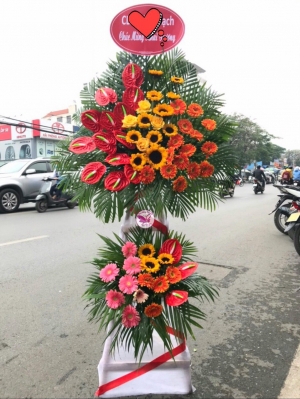 Kệ hoa khai trương, chúc mừng MS88