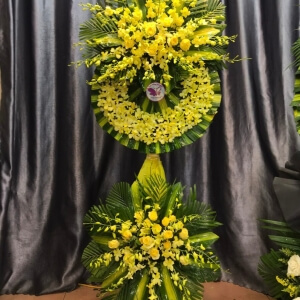 Hoa chia buồn MS57