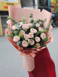 Bó hoa tươi hỗn hợp MS227