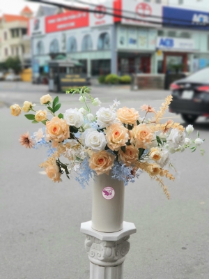 Bình hoa lụa HL29
