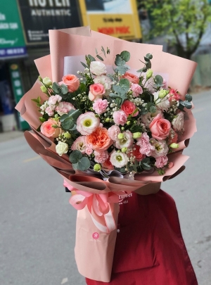 Bó hoa tươi hỗn hợp MS209