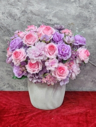 Bình hoa lụa GN MS 01
