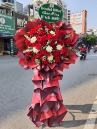 Kệ hoa khai trương, chúc mừng MS295