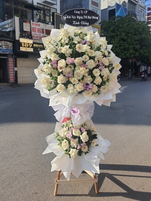 Hoa chia buồn MS163
