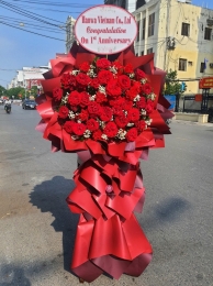 Kệ hoa khai trương, chúc mừng MS349