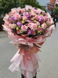 Bó hoa tươi hỗn hợp MS203