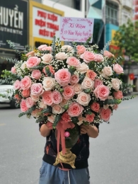 Bình hoa chúc mừng MS96
