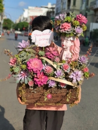Chậu sen đá MS20