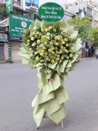Kệ hoa khai trương, chúc mừng MS241