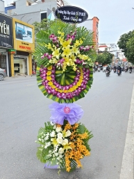 Hoa chia buồn MS214